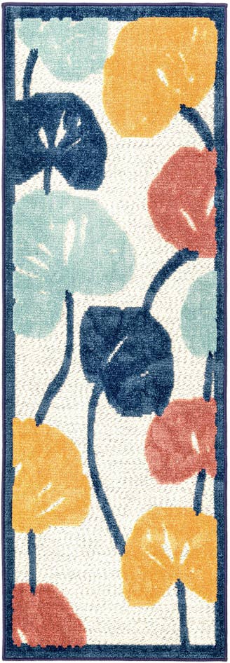 Detail image of 2' x 6' Easy-Clean Belize Indoor / Outdoor Runner Rug