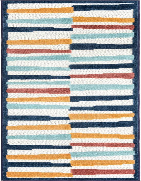 Detail image of 2' x 8' Easy-Clean Belize Indoor / Outdoor Runner Rug