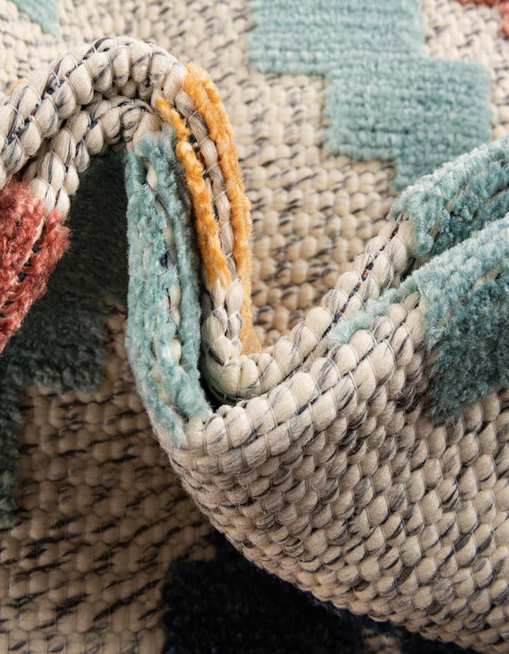 Detail image of 2' x 10' Easy-Clean Belize Indoor / Outdoor Runner Rug