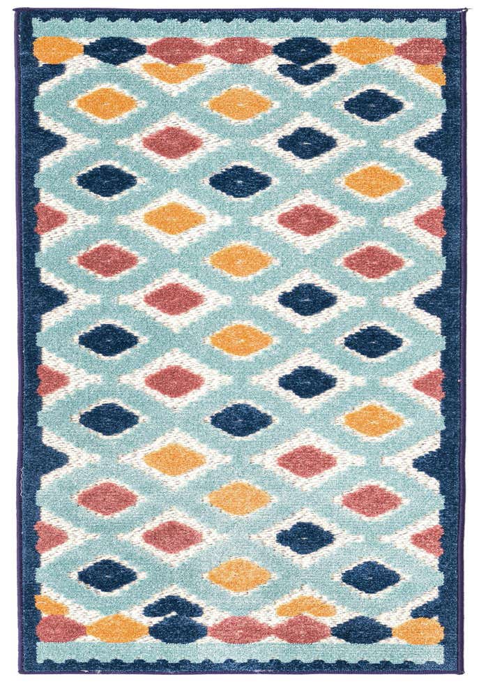 2' x 6' Easy-Clean Belize Indoor / Outdoor Runner Rug