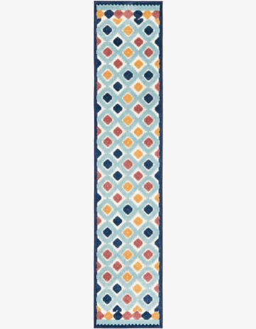 2' x 10' Easy-Clean Belize Indoor / Outdoor Runner Rug