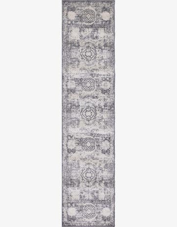 Ivory Bexley Runner Rug