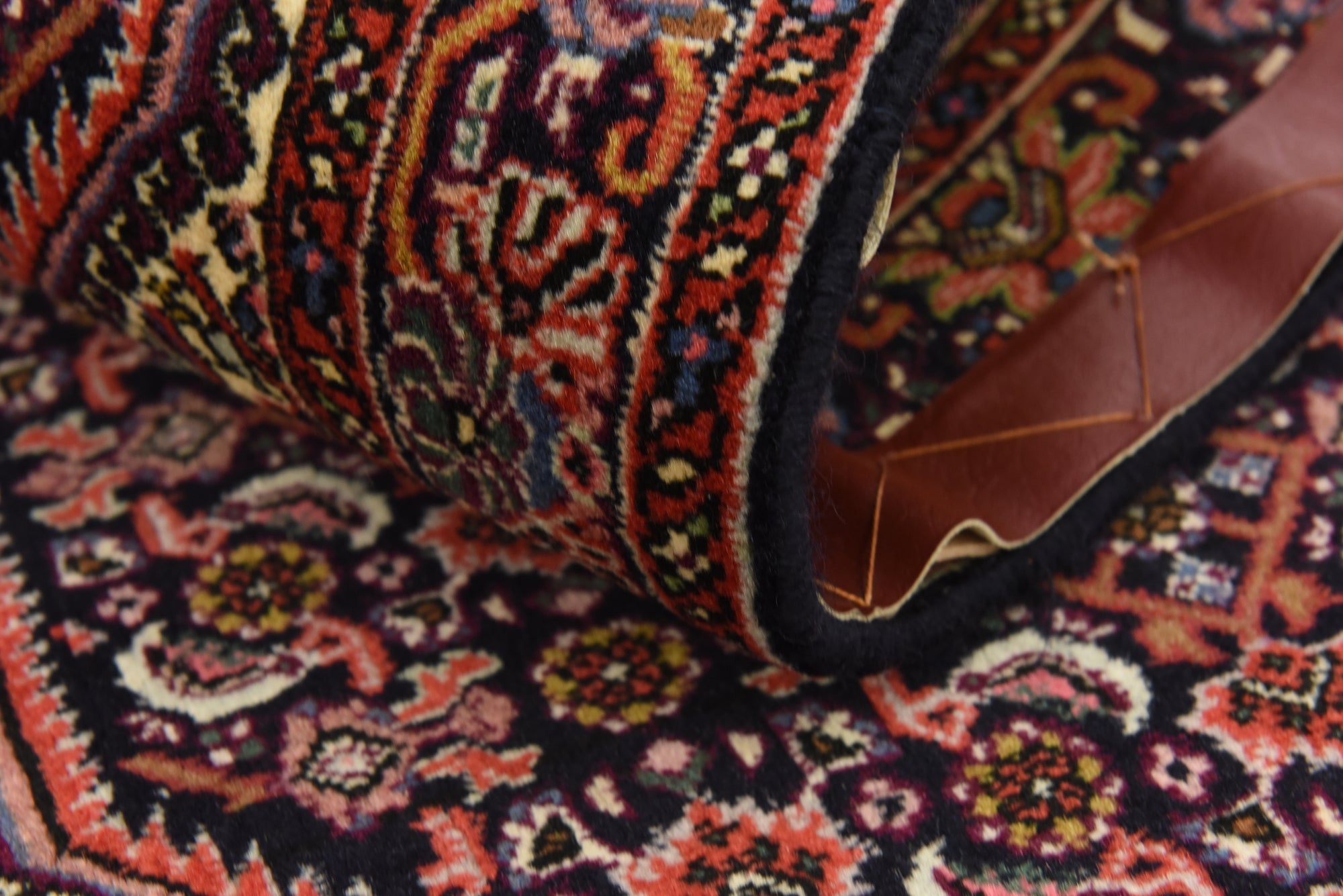 Detail image 7 of 8: 2' x 6' 10 Hand Knotted Bidjar Persian Wool Runner Rug
