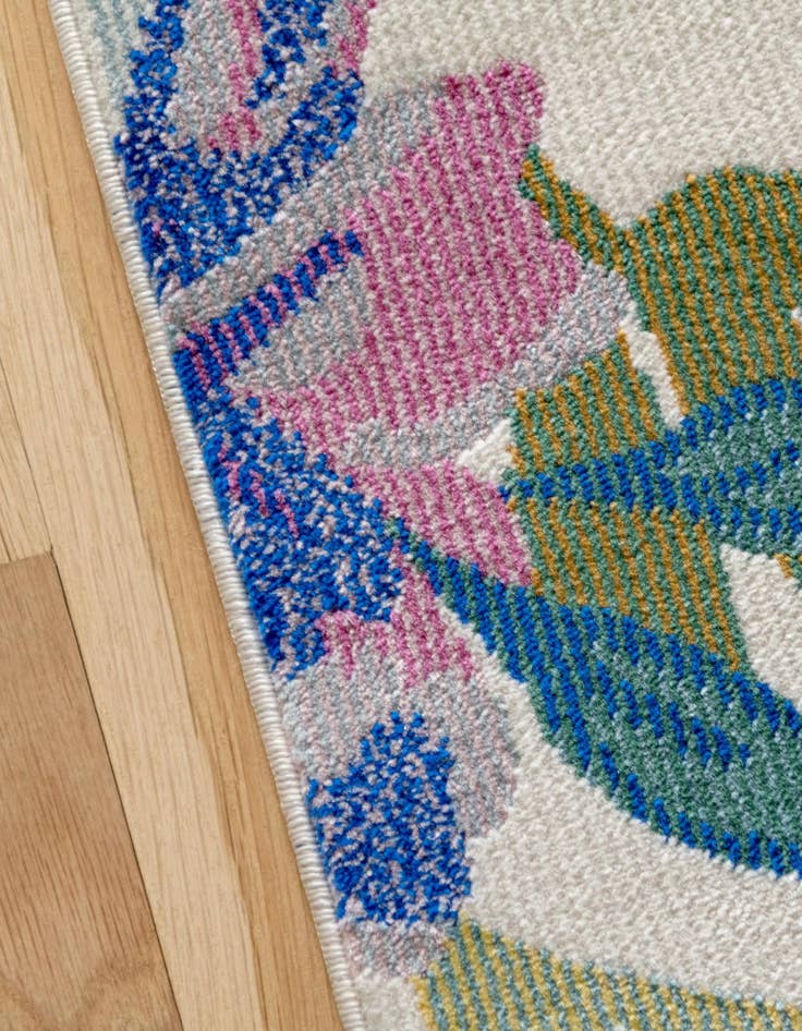 Detail image of 2' x 6' Blossom Runner Rug