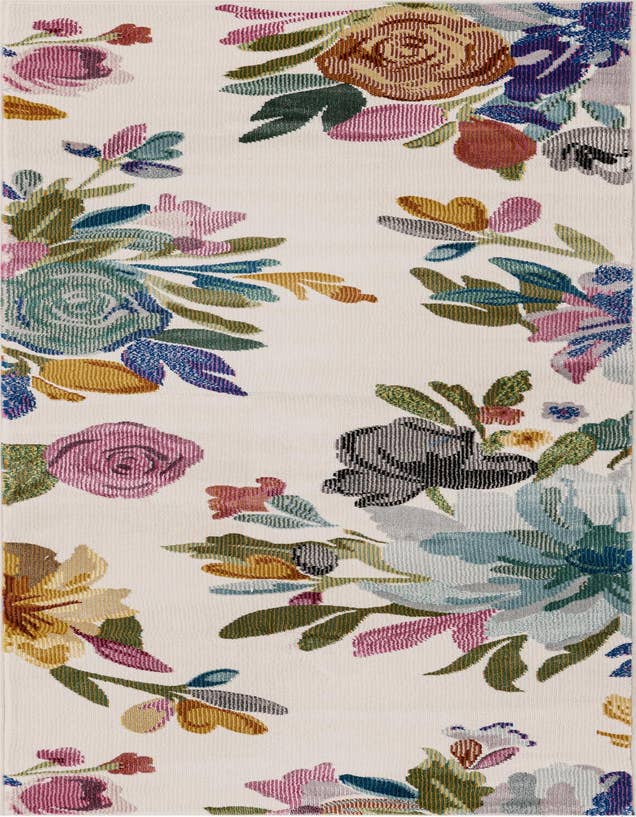 Detail image of 2' x 6' Blossom Runner Rug