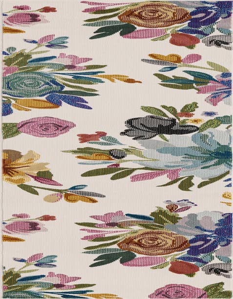 Detail image of 2' x 8' Blossom Runner Rug