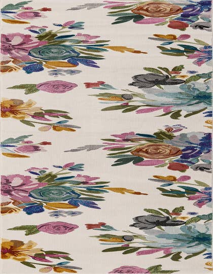 Detail image of 2' 7 x 12' Blossom Runner Rug