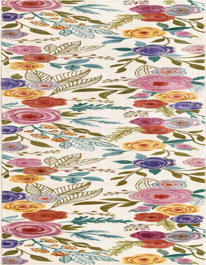 Detail image of 2' 7 x 12' Blossom Runner Rug