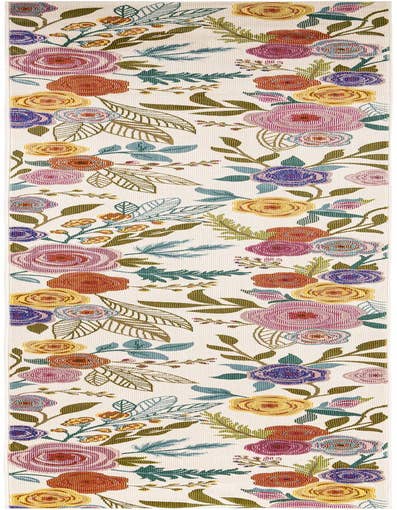Detail image of 2' 7 x 13' Blossom Runner Rug
