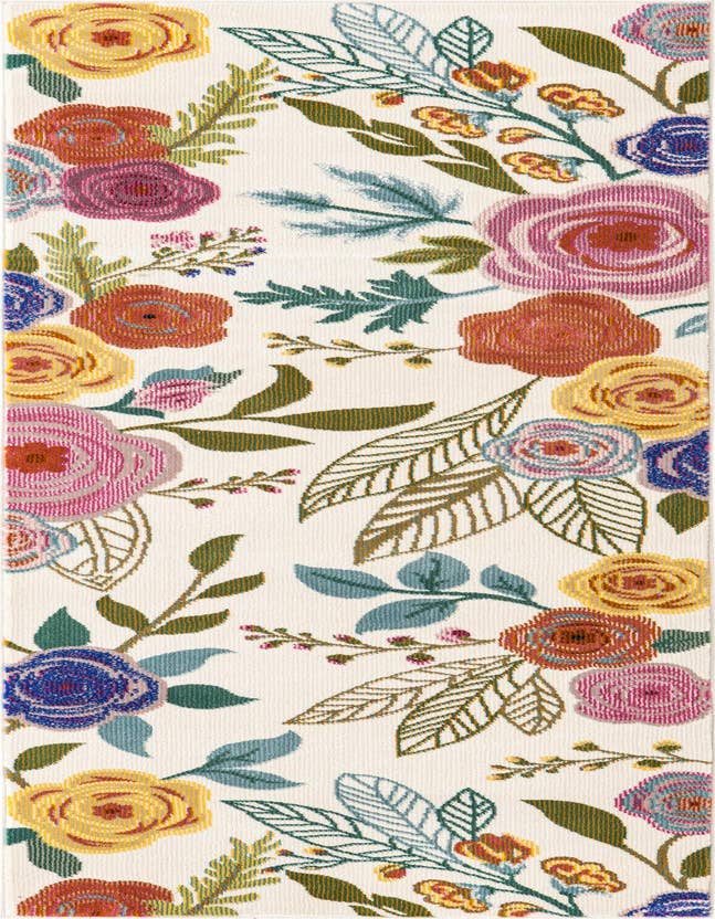 Detail image of 2' x 5' Blossom Runner Rug