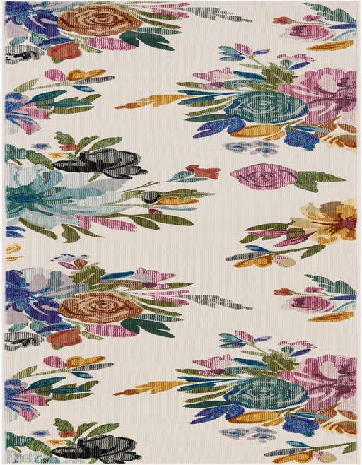 Detail image of 2' 7 x 10' Blossom Runner Rug
