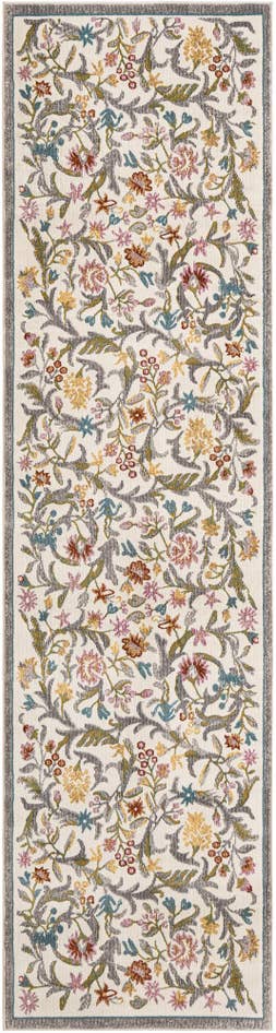 Detail image of 2' 7 x 10' Blossom Runner Rug