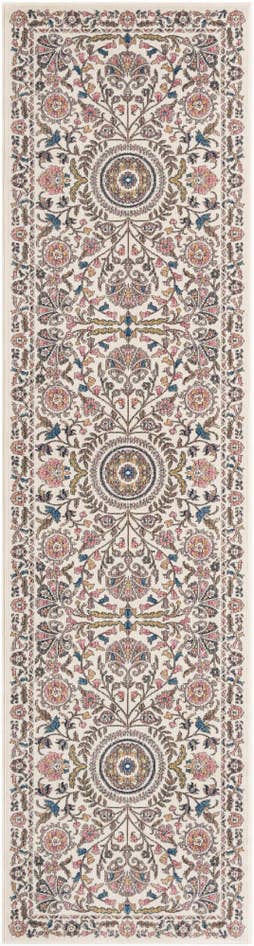 Detail image of 2' 7 x 10' Blossom Runner Rug