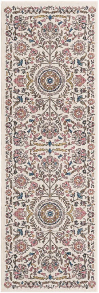 Detail image of 2' x 6' Blossom Runner Rug