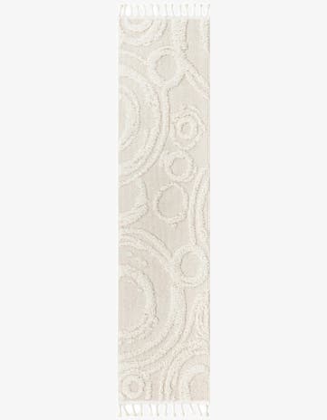 Ivory Boho Runner Rug