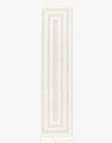 Ivory Boho Runner Rug