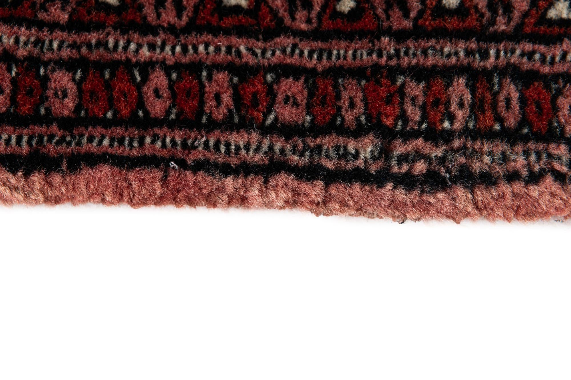 3' 3 x 10' 2 Hand Knotted Bokhara Oriental Wool Runner Rug