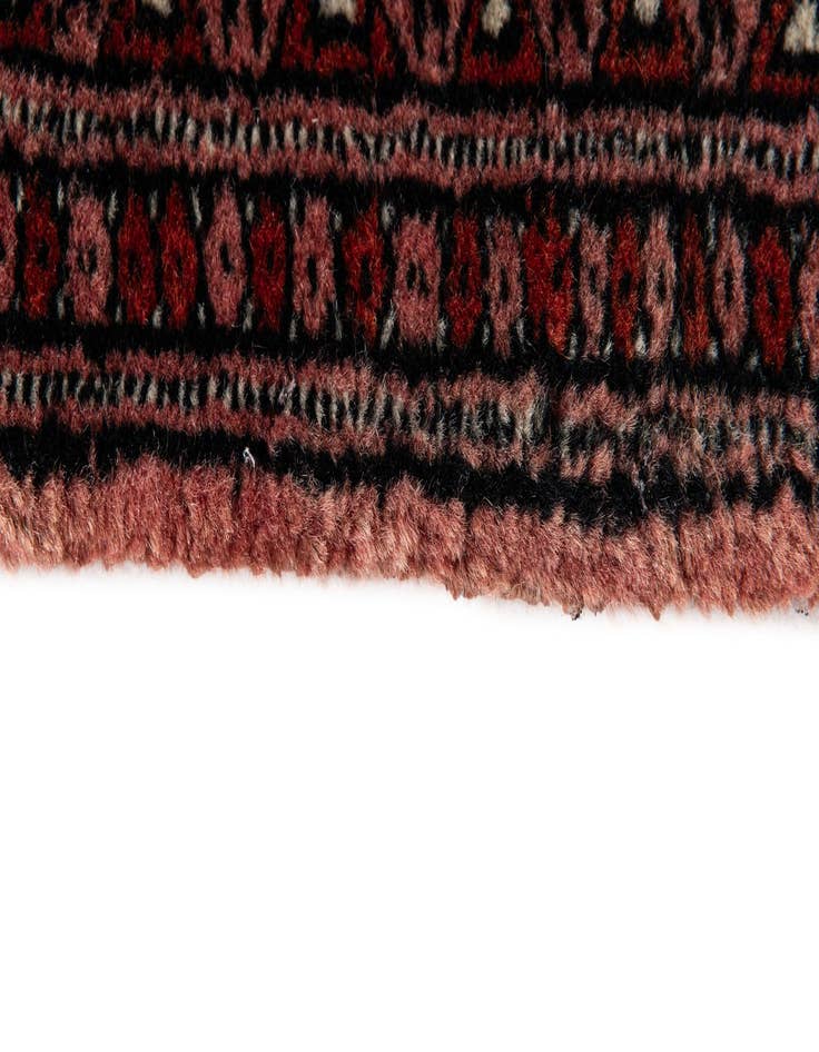 Detail image of 3' 3 x 10' 2  Hand Knotted Bokhara Oriental Wool Runner Rug