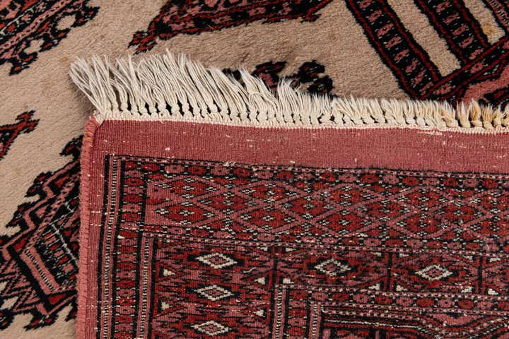3' 3 x 10' 2 Hand Knotted Bokhara Oriental Wool Runner Rug