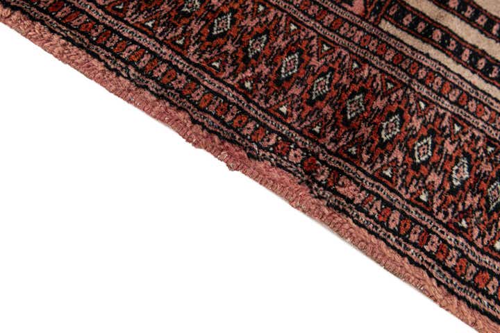 3' 3 x 10' 2 Hand Knotted Bokhara Oriental Wool Runner Rug