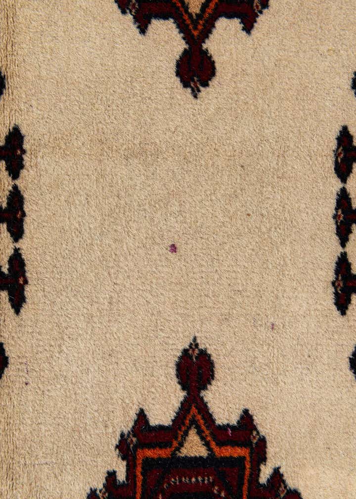 3' 4 x 9' 3 Hand Knotted Bokhara Oriental Wool Runner Rug