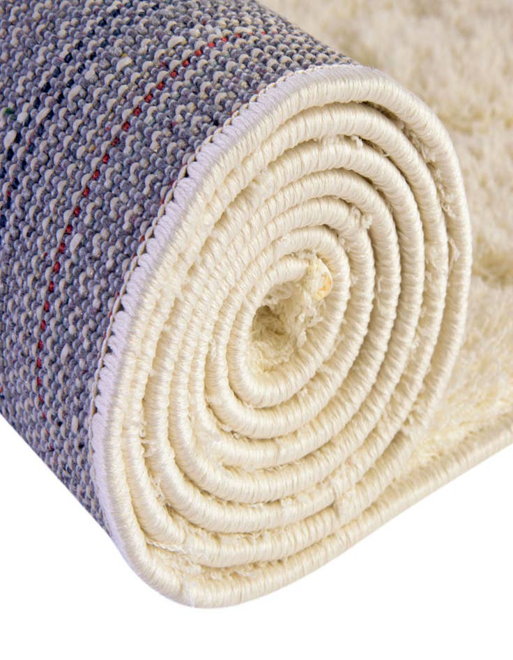 Detail image of 2' x 6' 9 Botanical Shag Runner Rug