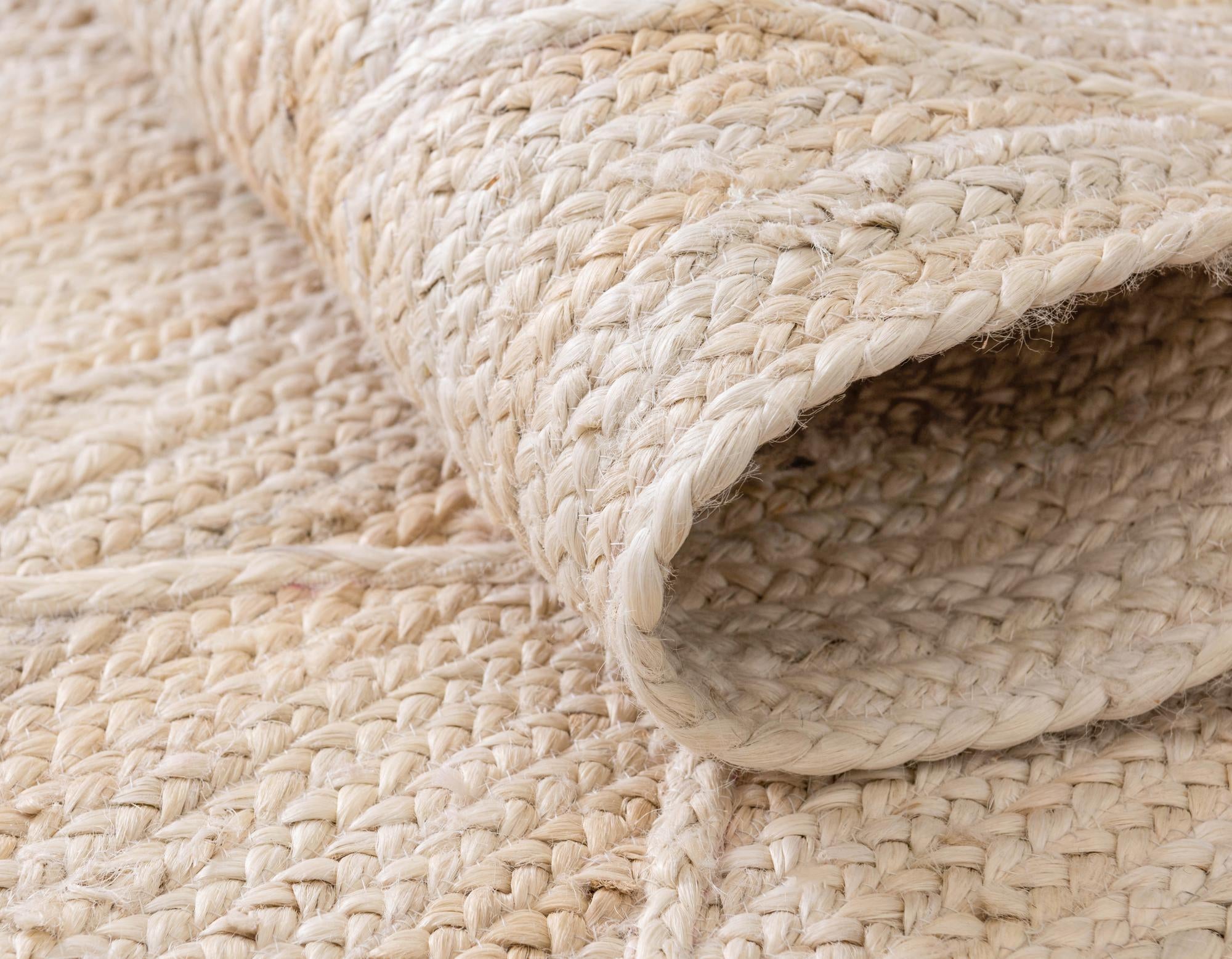 2' 2 x 8' 2 Handmade Braided Jute Runner Rug