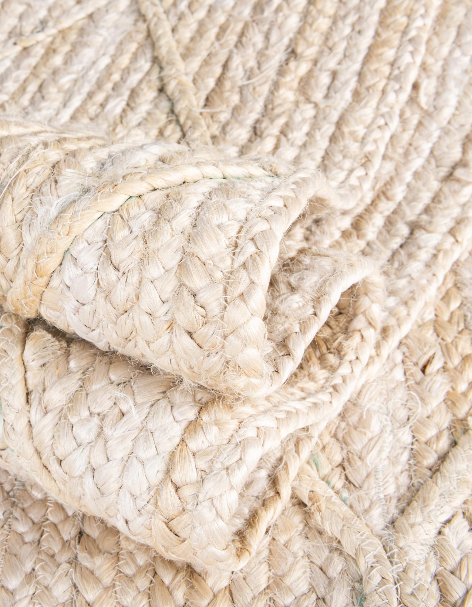 2' 2 x 8' 2 Handmade Braided Jute Runner Rug