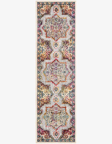 Ivory Budapest Runner Rug