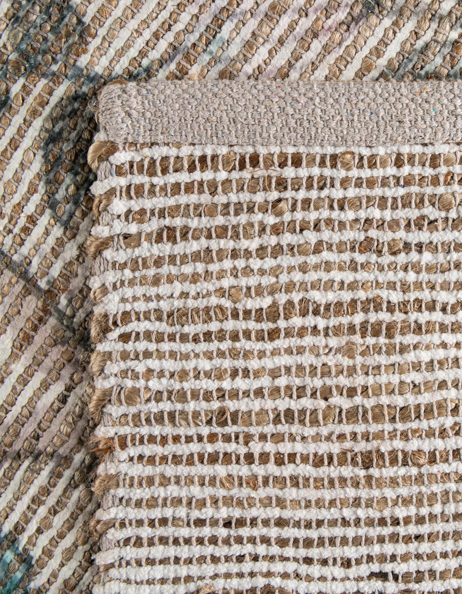 2' x 6' 1 Hand Woven Chenille Jute Runner Rug