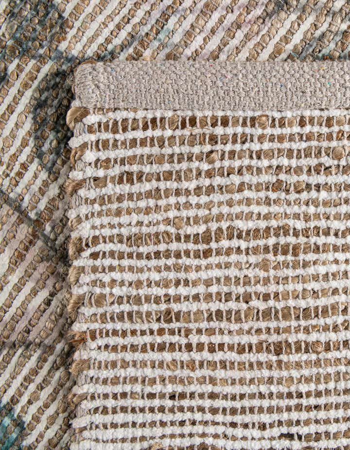 2' x 6' 1 Hand Woven Chenille Jute Runner Rug