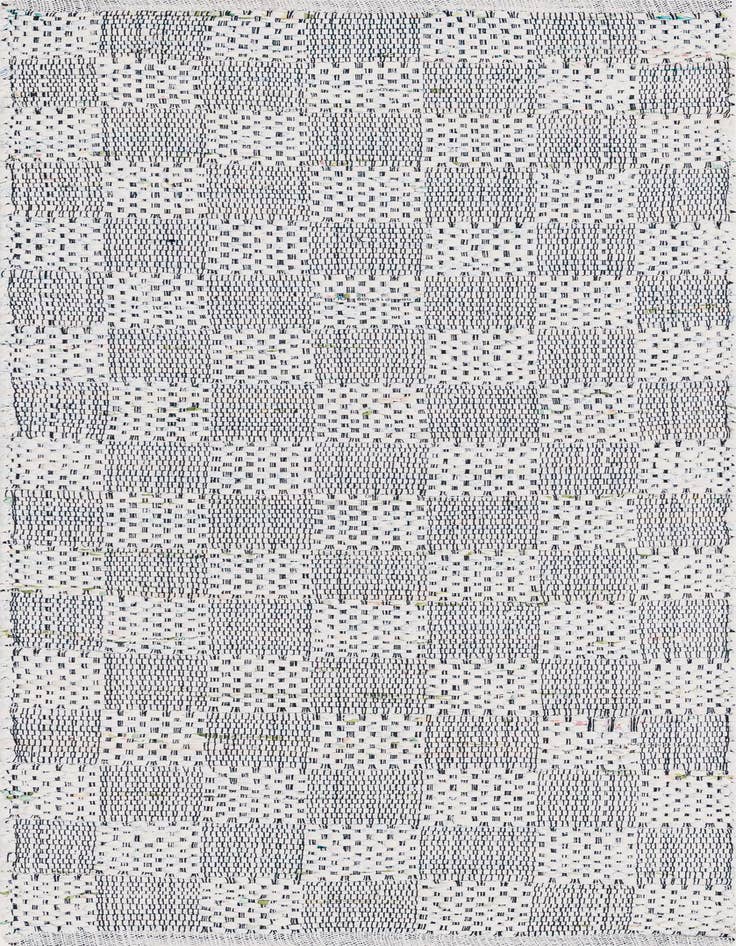 Detail image of 2' 7 x 6' 1 Hand Woven Chindi Cotton Runner Rug