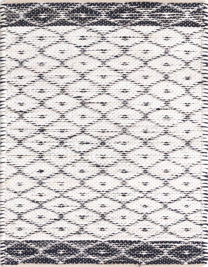 Detail image of 2' 2 x 6' 1 Hand Woven Chindi Trellis Runner Rug