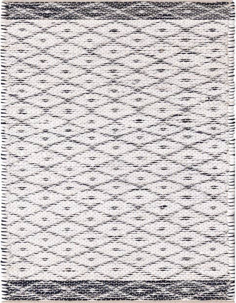 Detail image of 2' 2 x 8' Hand Woven Chindi Trellis Runner Rug