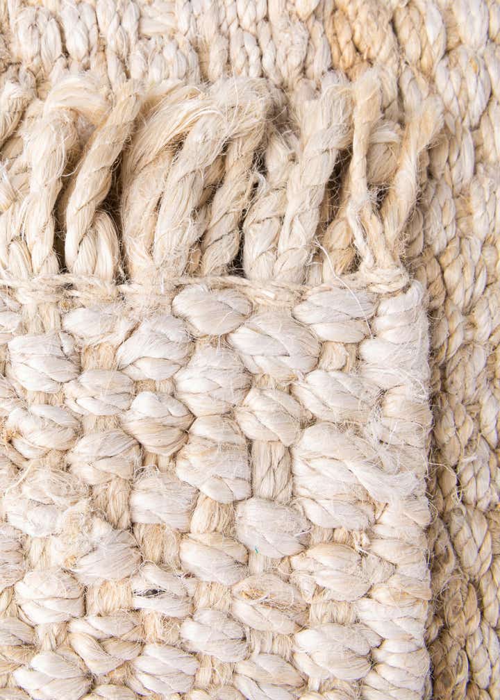 2' 7 x 12' Hand Woven Chunky Jute Runner Rug