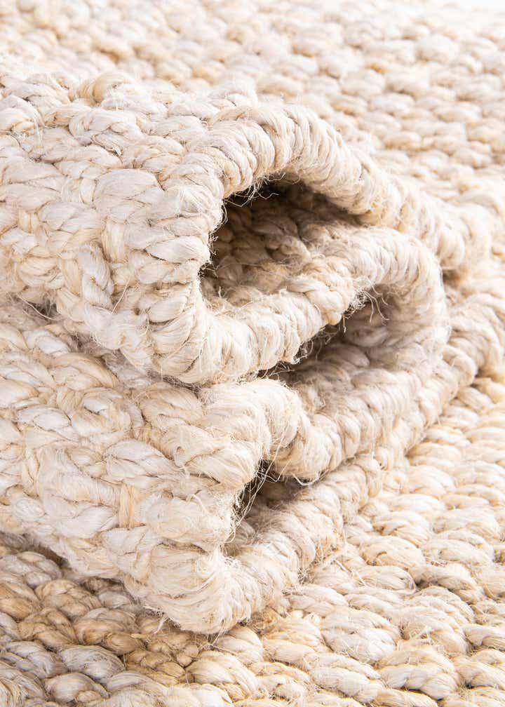2' 7 x 12' Hand Woven Chunky Jute Runner Rug