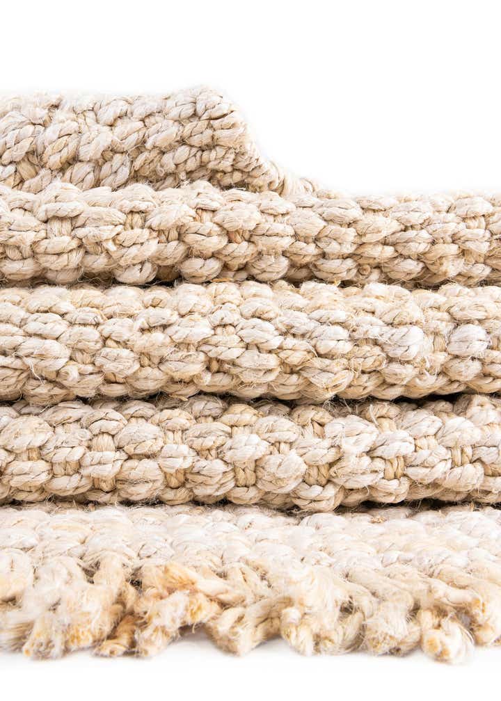 2' 7 x 12' Hand Woven Chunky Jute Runner Rug