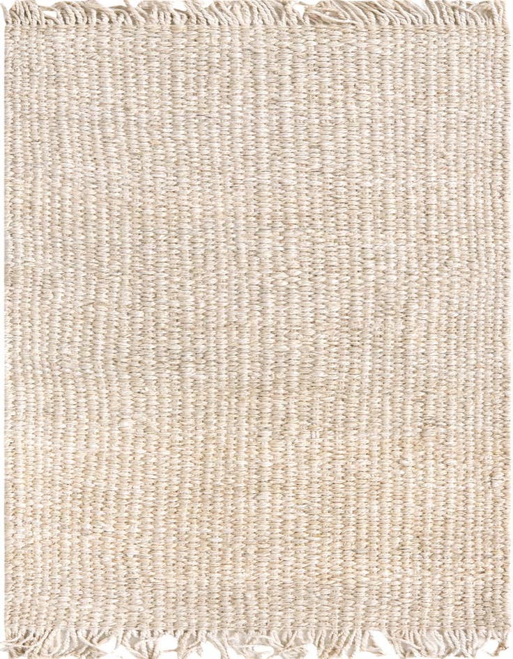 Detail image of 2' 7 x 6' 1 Hand Woven Chunky Jute Runner Rug