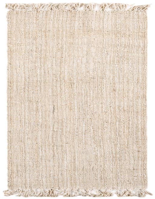 Detail image of 2' 7 x 10' Hand Woven Chunky Jute Runner Rug
