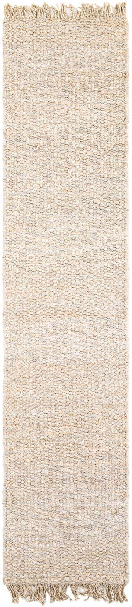 2' 7 x 12' Hand Woven Chunky Jute Runner Rug