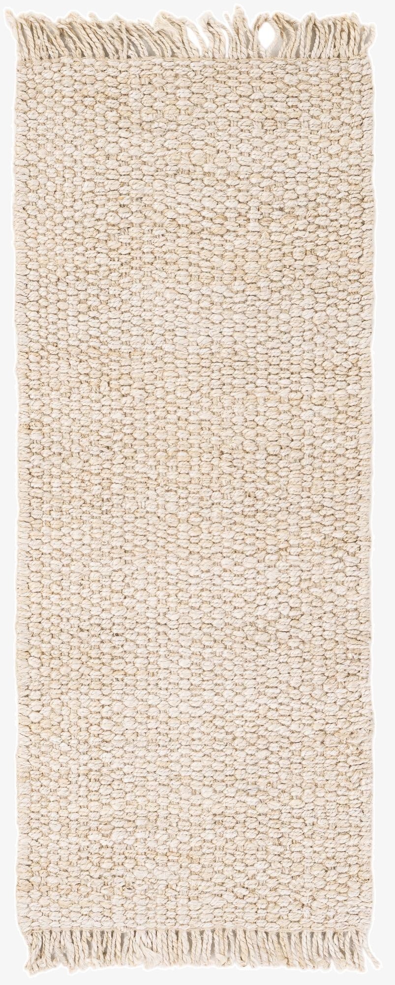 Primary image 2' x 5' 1  Hand Woven Chunky Jute Runner Rug
