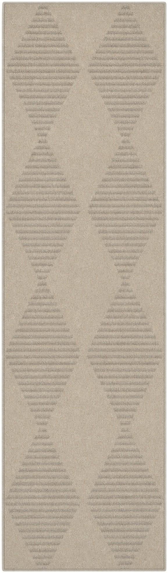 Ivory Contour Runner Rug