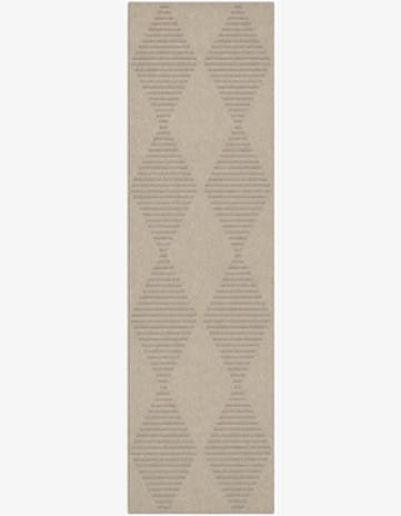 Ivory Contour Runner Rug