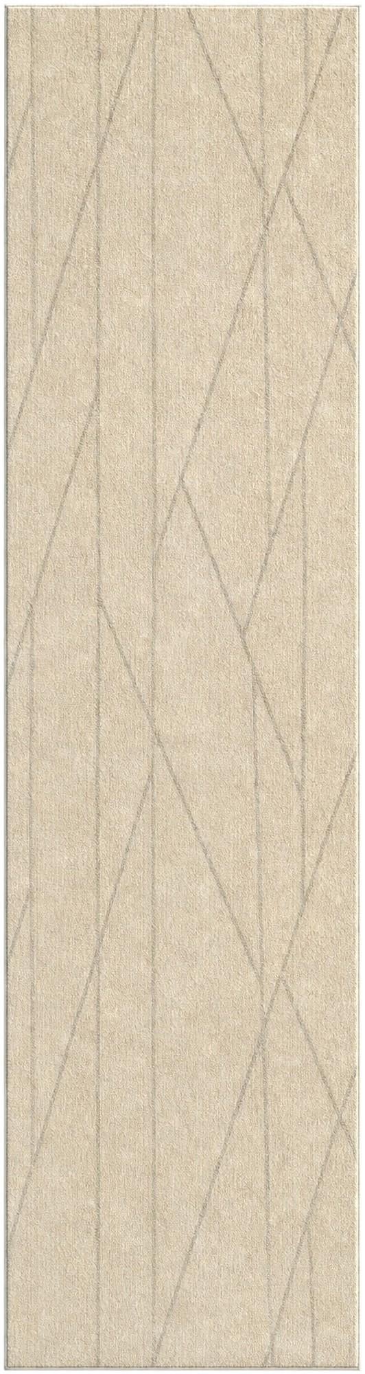 Ivory Contour Runner Rug