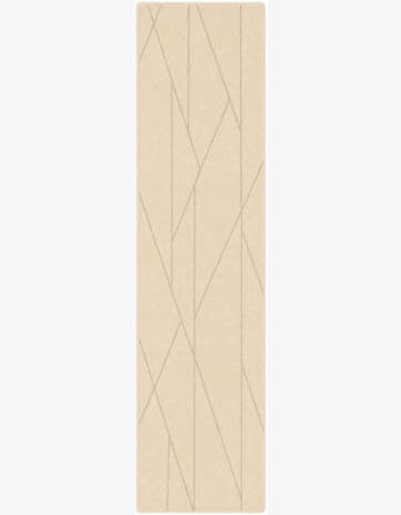 Ivory Contour Runner Rug