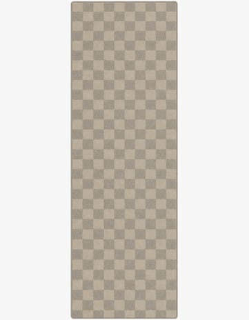 Ivory Contour Runner Rug