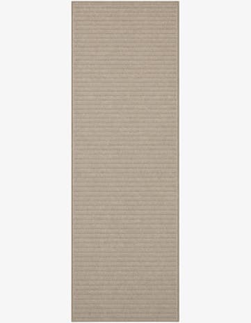 Ivory Contour Runner Rug