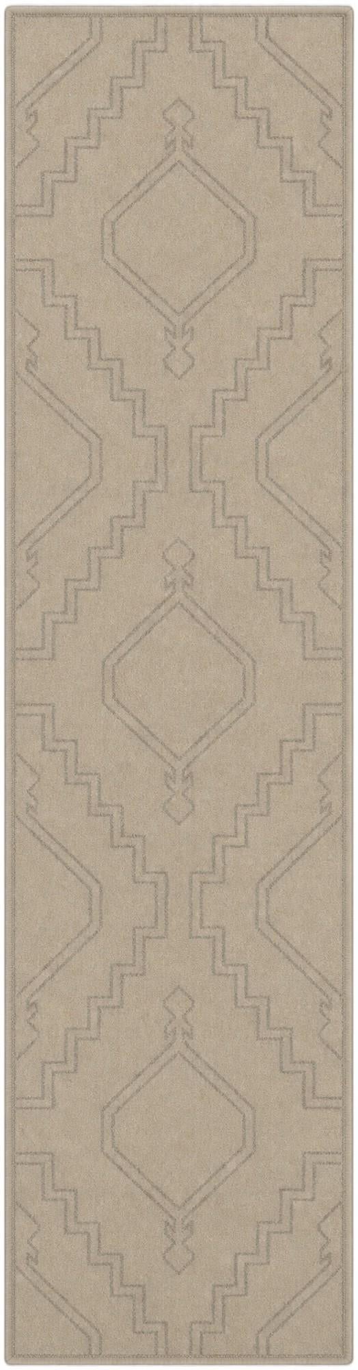 Ivory Contour Runner Rug