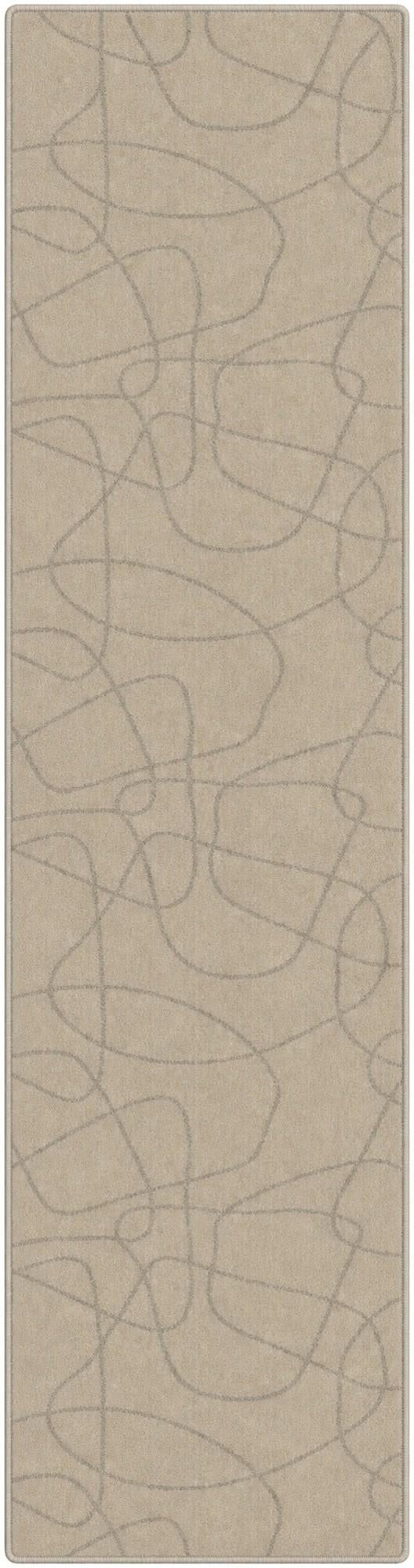 Ivory Contour Runner Rug