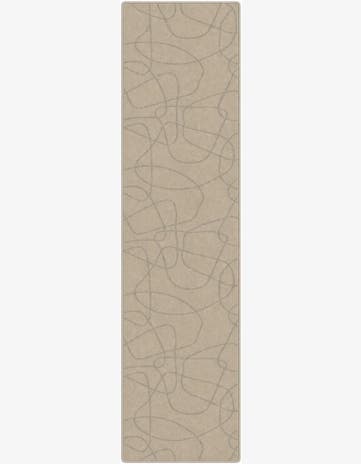 Ivory Contour Runner Rug